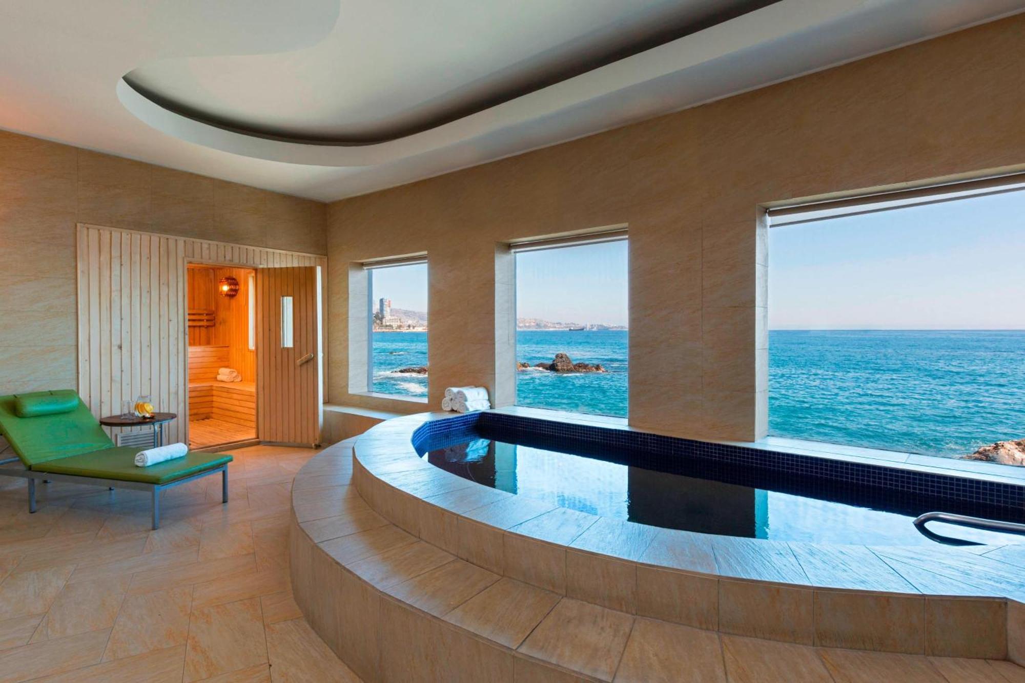 Sheraton Miramar Hotel & Convention Center Vina del Mar Exterior foto The Westin Spa