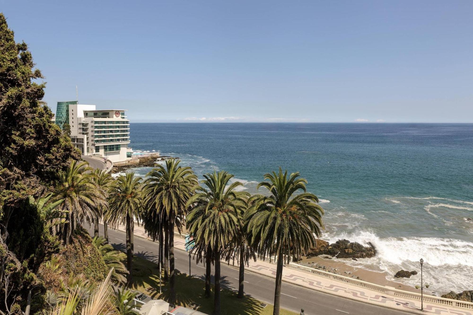 Sheraton Miramar Hotel & Convention Center Vina del Mar Exterior foto View of the coast of Vina del Mar